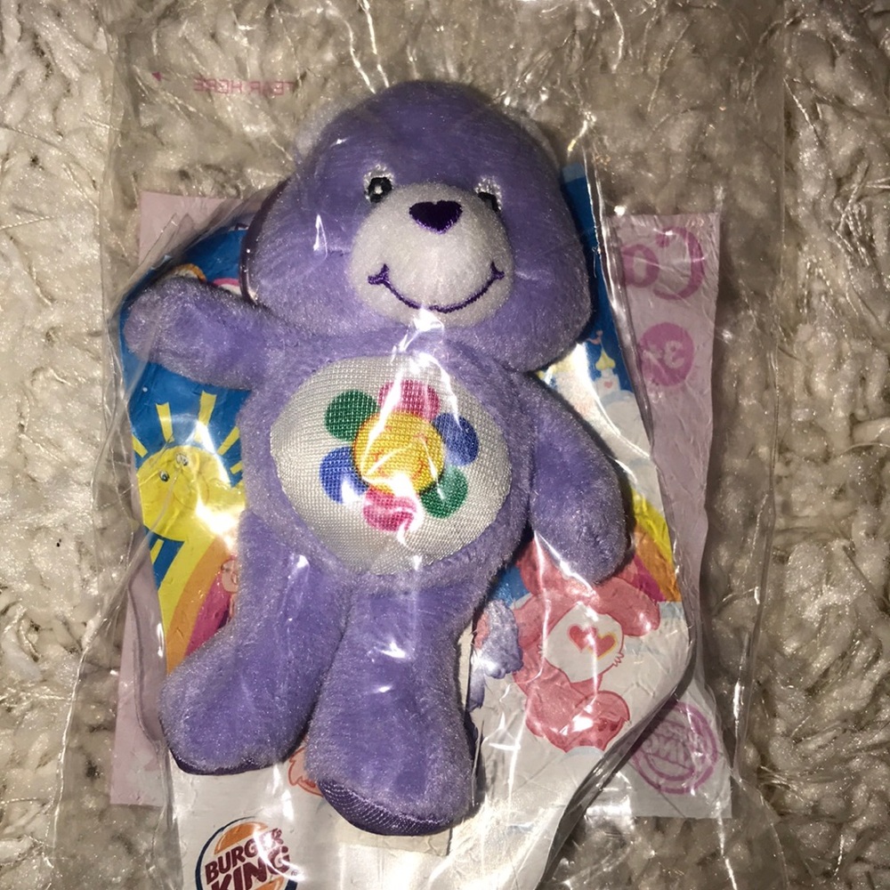 Vintage Harmony care bear key chain